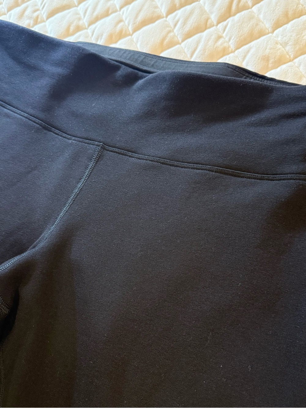Athleta Altitude Pant Polartec Power Stretch Fleece Yoga Pants Black XL 486188
